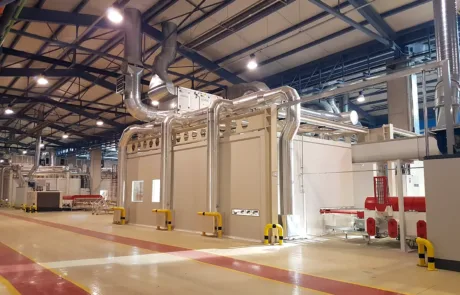 ISO 14644 uyumlu temiz oda HVAC sistemi